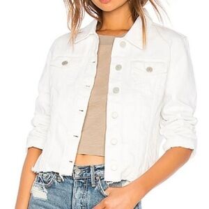 BLANK nyc white jean jacket